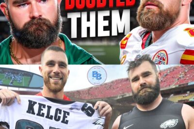 The Unbreakable Bond: How Jason and Travis Kelce Defied the Odds to Become NFL Royalty