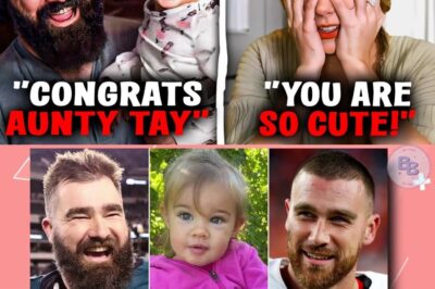 Baby Wyatt Kelce Steals the Show: The Heartwarming Family Reaction to Taylor Swift’s Engagement