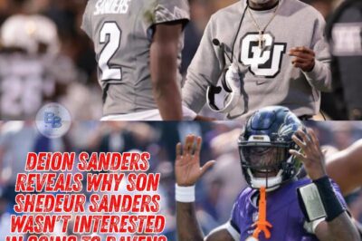 The Audacity of Ambition: Why Shedeur Sanders Said No to Lamar Jackson and Bet on Himself