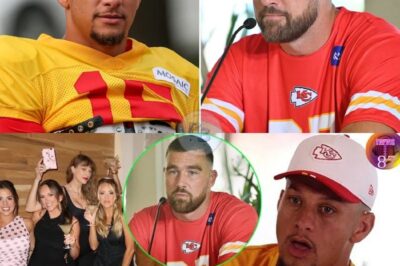 Patrick Mahomes EXPLODES on Reporter After Bold Question About Taylor Swift and Travis Kelce — Chiefs Superstar’s Furious Response Leaves Entire Press Conference Stunned, Taylor Swift Fans Outraged, and NFL World in Total Shock as Hidden Truth Behind the Question Sparks Uncontrollable Speculation and Global Drama!