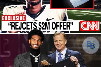 The $2 Million Rejection: How Shedeur Sanders Ignited a Revolution and Threw the NFL into Chaos