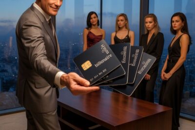 Billionaire Gave 4 Black Credit Cards to Test 4 Women – What the Maid Bought Left Him SPEECHLESS