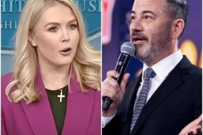 Jimmy Kimmel Stuns Karoline Leavitt with $200 Million Lawsuit, Leaving Her Frozen in Shock