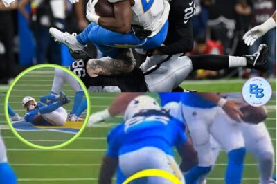 HOT : Chargers’ Najee Harris suffers gruesome injury in game vs Broncos