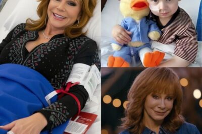 Reba McEntire’s Secret Mission Revealed: Country Legend Donates Blood 100 Times in Five Years to Save Children’s Lives — An Anonymous Letter Brings the Heartwarming Truth to Light!