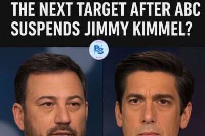 Discover the never-before-revealed secrets behind ABC’s suspension of Jimmy Kimmel and the potential impact on David Muir’s reputation.