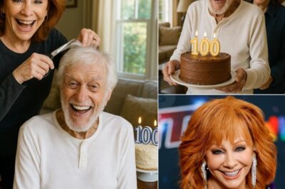 A Moment Straight Out of Hollywood Magic: On His 100th Birthday, Legendary Dick Van Dyke Receives Not Just a Birthday Trim, but an Overflowing Wave of Love and Tenderness From Country Icon Reba McEntire — A Heartwarming Scene That Left Fans Across Generations in Tears!