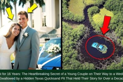 Lost for 16 Years: The Heartbreaking Secret of a Young Couple on Their Way to a Wedding, Swallowed by a Hidden Texas Quicksand Pit That Held Their Story for Over a Decade