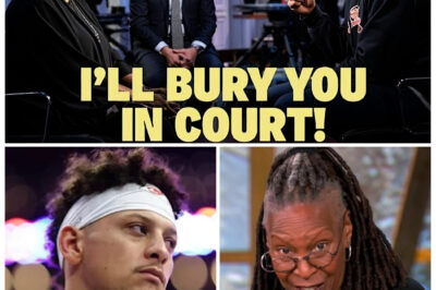 NFL Golden Boy Turns Legal Firestarter: Patrick Mahomes Files Bombshell $50 Million Lawsuit Against The View and Whoopi Goldberg
