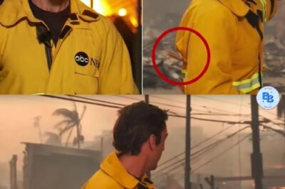 Shocking Secret Exposed: David Muir Caught “Waist-Snatching” in the Middle of the Los Angeles Wildfire!