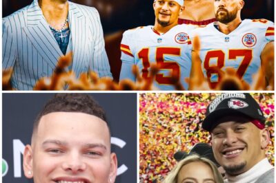 Kane Brown gives love to Patrick Mahomes, Travis Kelce as Brittany Mahomes hosts QB’s 30th birthday party