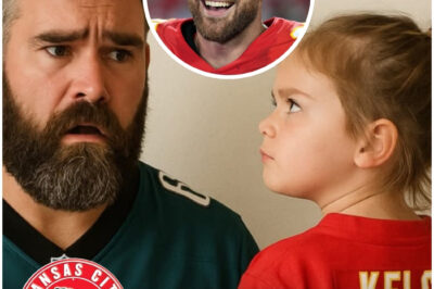 FAMILY DRAMA: Jason Kelce Left Heartbroken as 5-Year-Old Daughter Wyatt Rejects Eagles Jersey — “I Only Cheer for Uncle Travis and the Chiefs!”
