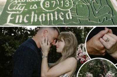 💥 EPIC LOVE STORY IN A CORNFIELD: Kansas City Farm Honors Taylor Swift & Travis Kelce’s Engagement With Giant Maze — And Fans Spot a Hidden Surprise!