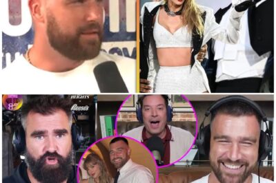 Travis Kelce Turns Taylor Swift’s Wedding into Live Concert, Driving Jimmy Fallon & Jason Kelce Crazy