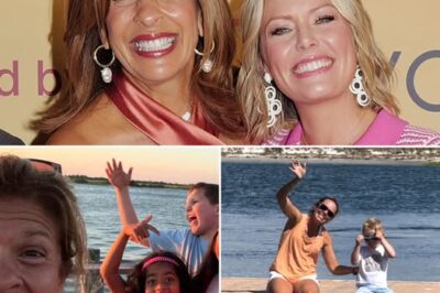 Hoda Kotb and Dylan Dreyer were spotted with their children, celebrating the bittersweets final days of summer with a fun-filled beach day.