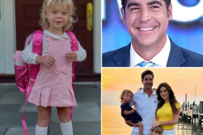 Fox News’ Jesse Watters and his wife Emma has a reason to smile this week as their daughter Georgina, dressed in pink from head to toe, posed proudly for her very first day of school. Fans gushed over the two-year-old’s sweet milestone, showering the family with good luck messages and admiration. The joyful moment happened just days after the Watters faced a heartbreaking loss