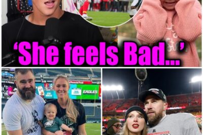 Kylie Kelce was SHOCKED after Wyatt Said Her First Curse Word While Watching Uncle Trav’s game