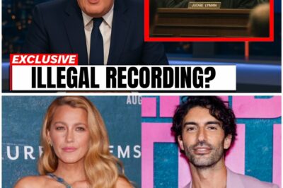 LEAKED Audio? Why Blake Lively Is Terrified of the Truth Coming Out