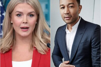 John Legend Sues Karoline Leavitt for $50 Million After Shocking Live TV Attack