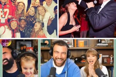 Jason Kelce’s Daughter Steals the Spotlight: Wyatt’s Question Leaves Taylor Swift & Travis Kelce Speechless!
