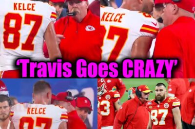 TRAVIS KELCE EXPLODES at Coach Andy Reid After Touchdown at Metlife—Is This the Breaking Point for the Chiefs?