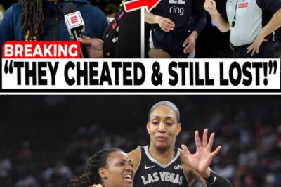 Kelsey Mitchell GOES OFF After A’Ja Wilson & WNBA Refs RIG Indiana Fever Game!