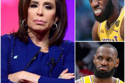 Stunned Silence: Jeanine Pirro’s 17-Word Comeback Leaves LeBron James Speechless—But What Happened Off-Air Was Even More Shocking