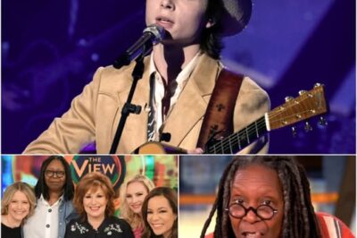 The Chaos Erupts: Whoopi Goldberg Screams “CUT IT! GET HIM OFF MY SET!” as The View Set Descends Into Live TV Breakdown