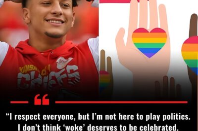 BREAKING NEWS: Chiefs star Patrick Mahomes announces his refusal to celebrate Pride Month — he says “WOKE” doesn’t deserve to be celebrated, quotes…