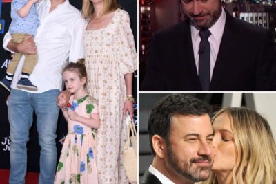 Jimmy Kimmel’s wife, Molly McNearney, displayed the full strength of both a seasoned screenwriter and television producer, while also standing firmly as a devoted partner of Jimmy when ABC decided to suspend indefinitely the couple’s creative brainchild. She was seen working to secure a new future for Jimmy, determined to prove that neither of them would ever bow down to the powers that claim to hold sway over American media.