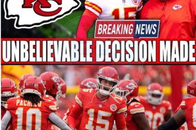 NFL EARTHQUAKE: Kansas City Chiefs Drop an Unthinkable Bombshell! Behind Closed Doors, Executives Whisper of a Decision So Controversial, It Could Reshape Football Forever—Star Players Caught Off Guard, Millions in Sponsorship at Stake, and the Sports World Holds Its Breath Waiting for the Explosive Details!