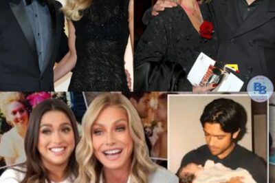 Kelly Ripa and Mark Consuelos excitedly shared about the “newborn” as they revealed the latest family news: “He called Mark in the middle of the night and said we’re about to become grandparents.”