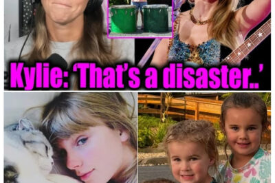 Kylie Kelce Shares ‘Family Chaos’ After Auntie Taylor Swift Gifts Wyatt Drum Sets for Holidays