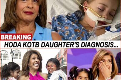 Hoda Kotb BREAKS DOWN in tears live on NBC’s TODAY, revealing heartbreaking news about her 6-year-old daughter’s declining health. With a trembling voice, she admits, “She’s slowly running out of time…” Viewers are left devastated as fans flood social media with prayers, support, and an outpouring of love.