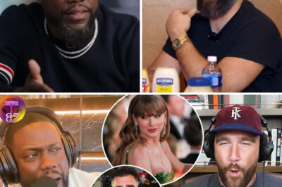 Kevin Hart’s HILARIOUS Plan to Crash Travis Kelce and Taylor Swift’s Wedding — Jason Kelce Can’t Stop Laughing!