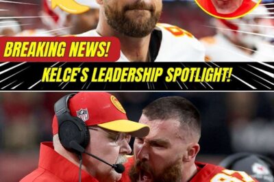 “Travis Kelce’s Fiery Sideline Confrontation with Andy Reid: A True Test of Leadership for Chiefs”