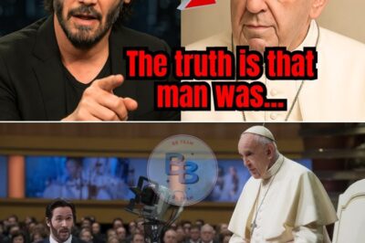Keanu Reeves Reveals a Shocking Truth About Pope Francis Live on Air – What Happens Next Will Leave You Speechless!