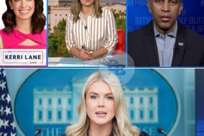 CNN HUMILIATES Hakeem Jeffries as Karoline Leavitt OBLITERATES Media in Explosive Showdown!