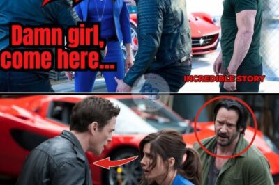 Bikers Harass Sandra Bullock at Gas Station, Unaware That Keanu Reeves Is Watching!