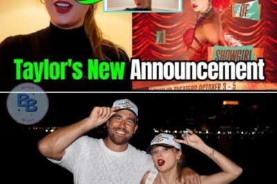 Taylor Swift Unveils Glittering Orange Cardigan Ahead of The Life of a Showgirl Album—Fans Go Wild