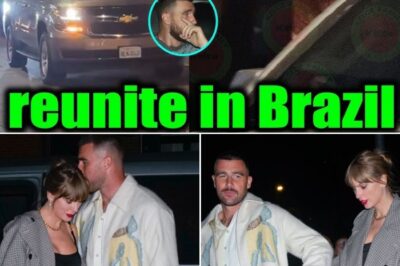 Travis Kelce & Fiancée Taylor Swift Make a Stunning Appearance at Reunion Party in Brazil Before Chiefs vs Chargers Game