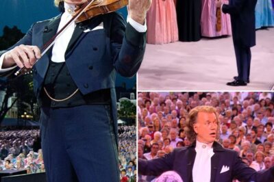 Weaving a Melody That Whispers of Longing and Destiny, Karolina Protsenko’s Bow Glides Across the Strings as the Moonlight Shimmers Across the Restless Waves, Casting a Silver Glow. Every Note, Raw and Aching, Holds a Secret—a Story Untold Beneath the Vast, Starry Sky, a Dream Waiting To Come True. In This Little Moment, Time Itself Gives in to the Music as the Ocean Listens and the Wind Holds Its Breath. Was It Just a Song, or a Peek Into the Soul of Something Much Greater? That Is the Question That Lingers as the Last Note Fades Into the Nightin the Moonlit Square of Maastricht, a Hush Falls as André Rieu Lifts His Bow. With a Single Note, He Summons a Symphony of Devotion, Echoing Through the Night. The Crowd, Entranced, Follows the Melody’s Path, Hearts Beating in Unison. This Is Not Just Music; It’s a Vow Whispered on Strings, a Promise To Follow Love Wherever It Leads.