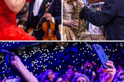 Under the grand lights of Dublin, André Rieu takes the stage, his violin singing the first enchanting notes. The orchestra swells in harmony, filling the air with breathtaking melodies. The audience, mesmerized, sways to the rhythm, eyes gleaming with emotion. As the waltz begins, couples rise to dance, lost in the magic of the music. Cheers and applause erupt after each piece, a symphony of joy echoing through the concert hall. In this unforgettable night, music transcends time, uniting hearts in a spell of pure enchantment.