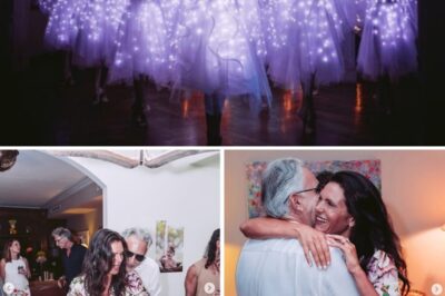 Andrea Bocelli and his daughter, Virginia Bocelli, delivered a breathtaking performance of Leonard Cohen’s Hallelujah at the Teatro Del Silenzio, braving the pouring rain. The father-daughter duo’s emotional rendition, illuminated by stage lights reflecting off the raindrops, captivated the audience. Virginia’s angelic voice blended beautifully with Andrea’s powerful tenor, creating a mesmerizing moment of pure musical magic. Despite the challenging weather, their heartfelt performance only added to the song’s depth and emotion. Fans were left in awe, praising their resilience and the touching bond between them. Watch the unforgettable performance now!