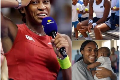 BREAKING NEWS: Coco Gauff OFFICIALLY ADOPTED A CHILD FROM AN ORphan, HOPEFULLY A NEW CHAPTER OF LOVE WILL BEGIN. BUT THE CHILD ONLY SAID 8 WORDS AFTER THAT MADE MILLIONS OF PEOPLE STOPPED BY EMOTION….