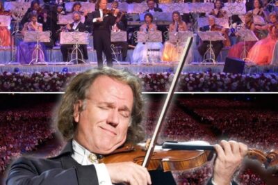 Look at the reaction of the audience. Some smile and kiss their partner, some gently whip tears away, others sing a bit but no one is untouched. Such a magnificent voice! André Rieu mesmerizes once again with his stunning orchestral rendition of Somewhere Over the Rainbow, turning the beloved classic into a breathtaking musical journey.