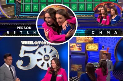 Identical twins stormed the Wheel of Fortune stage, playing in perfect sync. Each spin cranked up the tension — until they sealed a flawless $88,000 win.