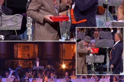 At an Andre Rieu concert you laugh, you cry, you feel every emotion, this is what music played properly can do. The grand stage was set, the first notes of The Beautiful Blue Danube floated through the air, and the audience prepared for a mesmerizing waltz. Then, suddenly—a wobble, a stumble, and a burst of laughter. Enter André van Duin as the delightfully clumsy Meneer Wijdbeens, turning Rieu’s elegant performance into a whirlwind of comedy and charm. Even the ever-graceful André Rieu couldn’t hide his amusement as van Duin playfully fumbled through the dance, proving that music, no matter how grand, is at its best when it brings pure joy.