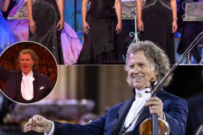 The air crackled with anticipation as André Rieu raised his baton and summoned the Storm of O Fortuna with electrifying command. The orchestra sprang to life, the drums thundering like the wrath of fate itse
