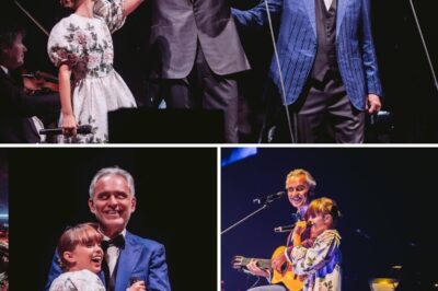 Andrea Bocelli and his 10-year-old daughter, Virginia, delivered a breathtaking duet of Somewhere Over the Rainbow, leaving audiences in awe. Their emotional performance showcased a beautiful blend of Andrea’s legendary tenor voice and Virginia’s angelic innocence. As they harmonized, the timeless classic took on a new depth, filled with warmth and tenderness. Fans were deeply moved by their heartfelt connection, with many calling it a magical, once-in-a-lifetime moment. Virginia’s delicate yet confident voice complemented her father’s rich vocals perfectly, proving that talent runs in the family. The intimate performance, set against a serene backdrop, created an unforgettable experience. This touching duet is a true testament to the power of music and the bond between a father and daughter.